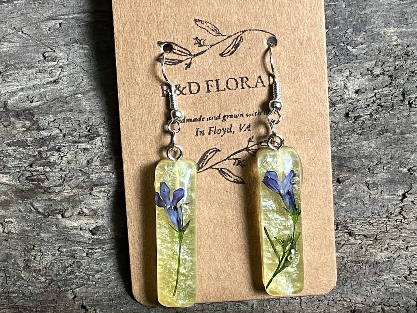 Lobelia Yellow Earring