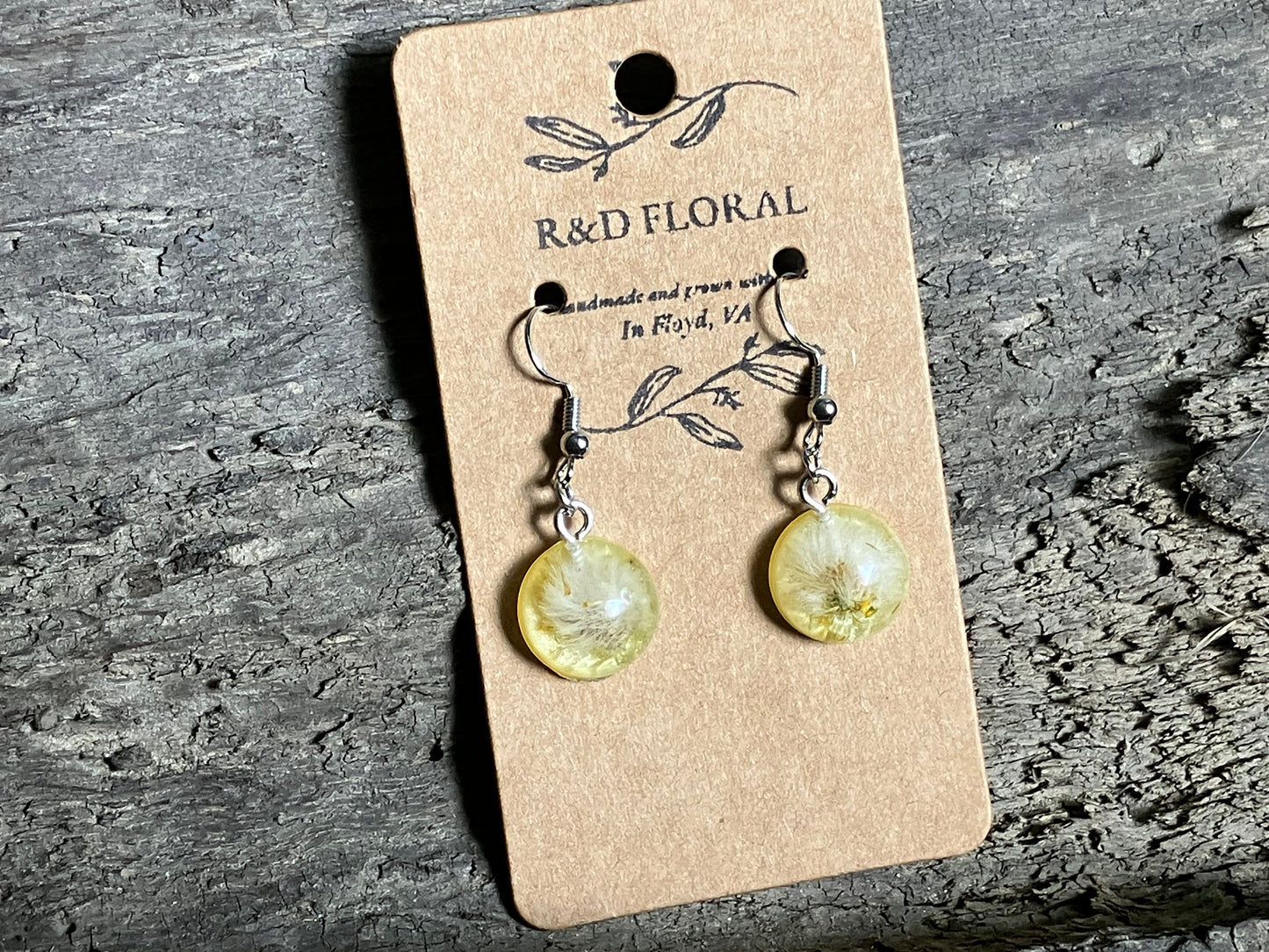 Dandelion Earrings