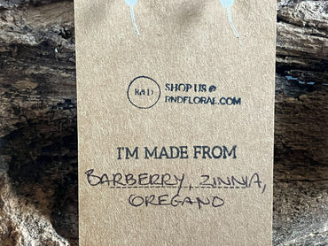 Oregano Wooden Earrings