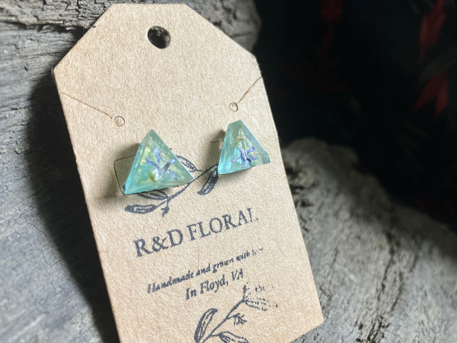 Small Resin Earrings