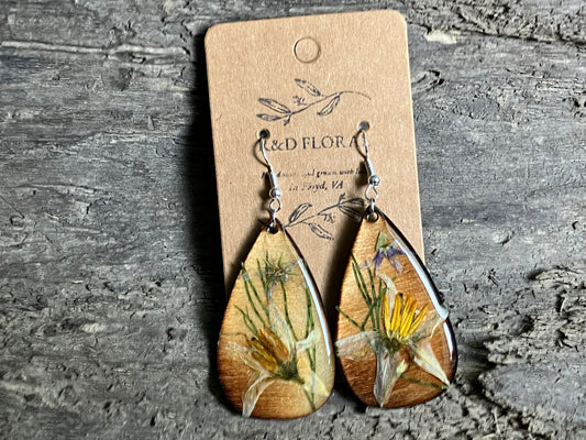 Combo Thistle Earrings