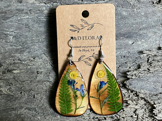 Combo Wooden Earrings