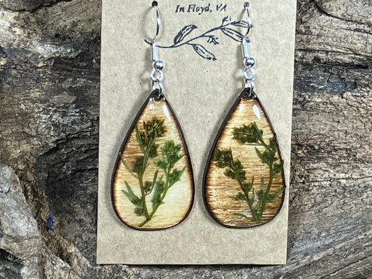 ‘Weedy’ Earrings