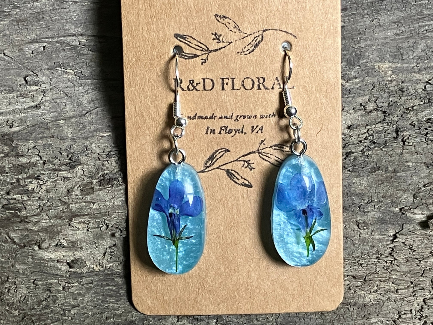 Lobelia Blue Earrings
