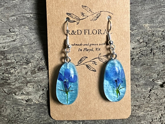 Lobelia Blue Earrings