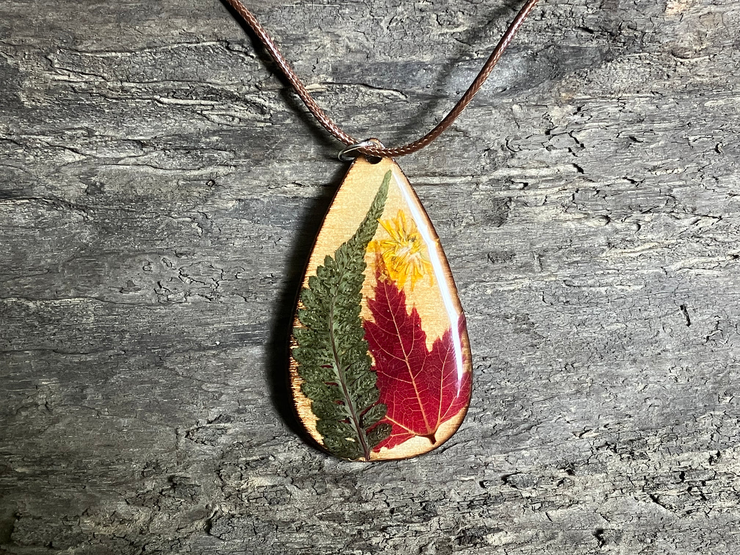 Maple Necklace
