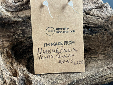 Joker Wooden Earrings