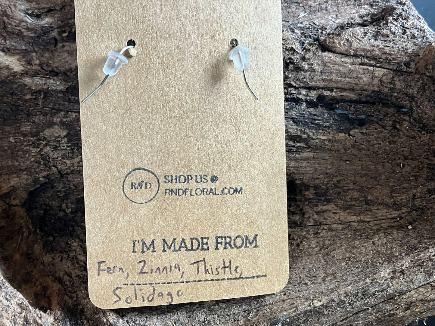 Solidago Wooden Earrings